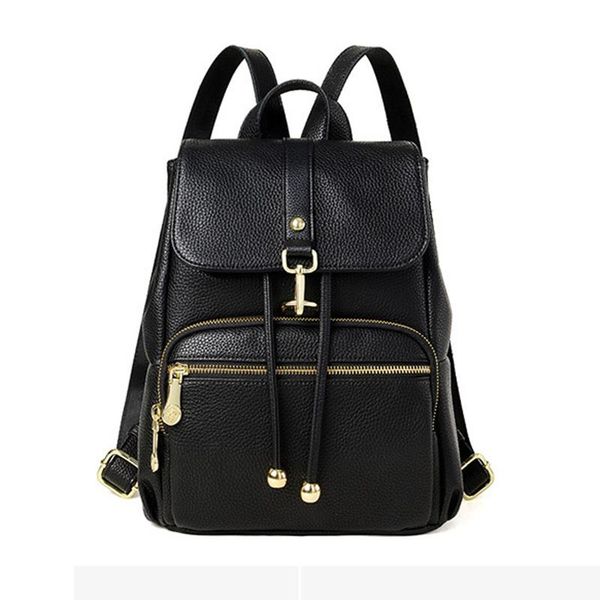 outdoor bags genuine cowhide leather women's backpack casual buckle strap multi-safety protection travel female rucksack
outdoor bags genuine cowhide leather women's backpack casual buckle strap multi-safety protection travel female rucksack