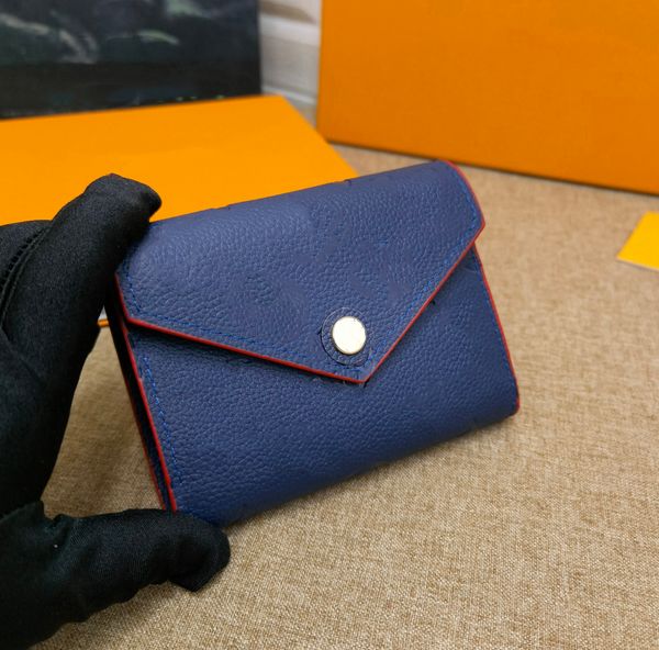 designer men and women purses leather luxury pocket card interior classic stylish hand-held matching box, Red;black
designer men and women purses leather luxury pocket card interior classic stylish hand-held matching box, Red;black