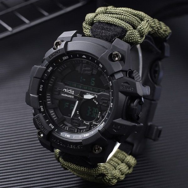 multi-function compass watch outdoor mountaineering whistle flint electronic mens watch waterproof luminous
multi-function compass watch outdoor mountaineering whistle flint electronic mens watch waterproof luminous
