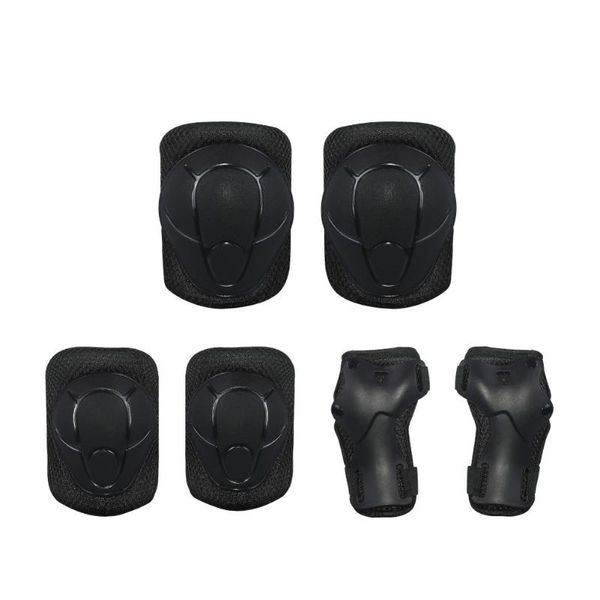 6pcs/set kids knee pad cycling skateboard children bicycle elbow guard protector boys girls roller-skating protective equipment, Black;gray
6pcs/set kids knee pad cycling skateboard children bicycle elbow guard protector boys girls roller-skating protective equipment, Black;gray