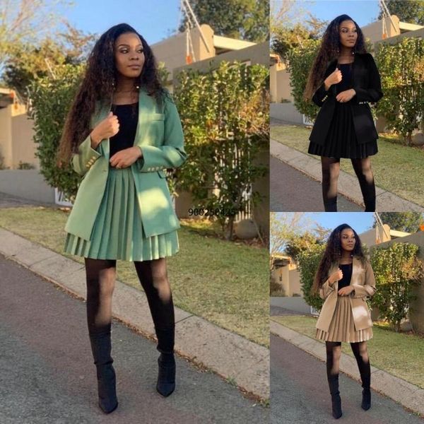 ethnic clothing s-3xl plus size women set fashion blazer and pleated skirt long sleeve office lady solid color two piece suit business, Red
ethnic clothing s-3xl plus size women set fashion blazer and pleated skirt long sleeve office lady solid color two piece suit business, Red