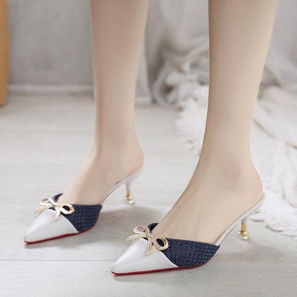 slippers women shoes high heel women's 2021 autumn all-match stiletto pointed single baotou pin buckle half heels, Black
slippers women shoes high heel women's 2021 autumn all-match stiletto pointed single baotou pin buckle half heels, Black