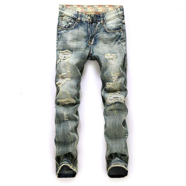 fashion ripped hole jeans men bleached denim jeans men hip hop blue straight slim fit casual holes pants trousers1
fashion ripped hole jeans men bleached denim jeans men hip hop blue straight slim fit casual holes pants trousers1