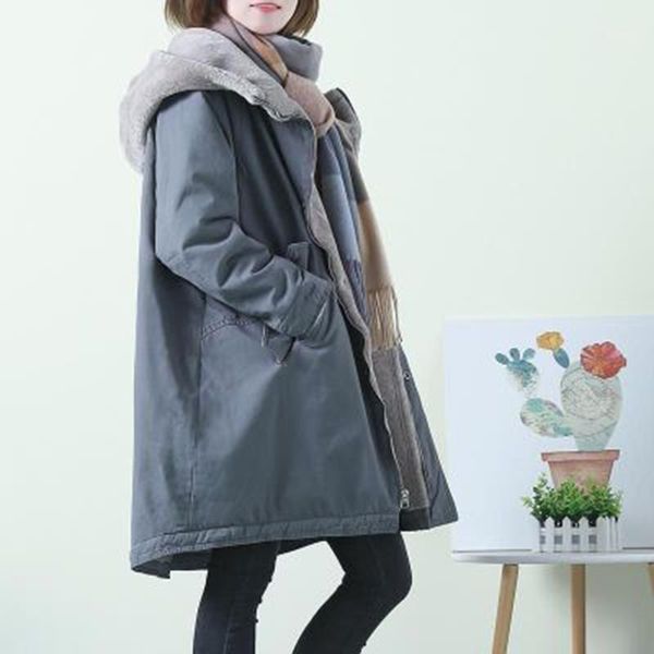 causal hooded ladies coat long coats parka oversize colour jacket mid-long women winter thick jacket women winter1, Black
causal hooded ladies coat long coats parka oversize colour jacket mid-long women winter thick jacket women winter1, Black