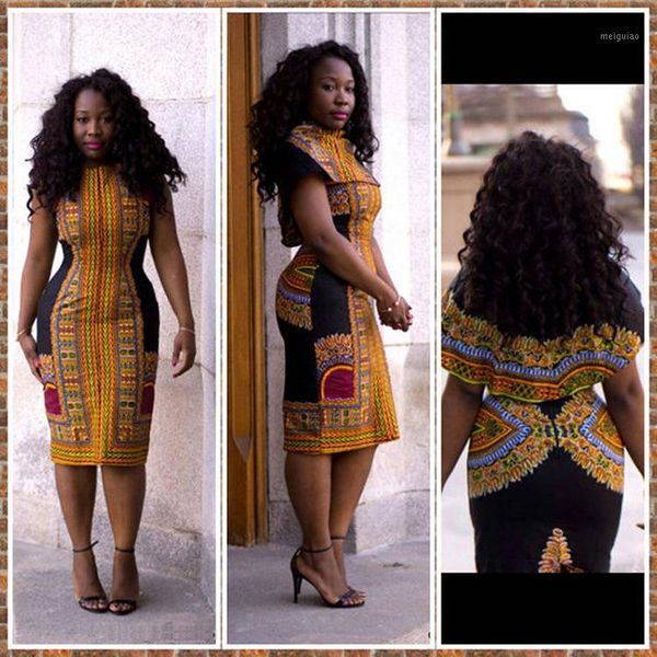 bodycon printed dress african women's clothing summer round neck vintage dresses afrika kleidung fashion streetwear1, Red
bodycon printed dress african women's clothing summer round neck vintage dresses afrika kleidung fashion streetwear1, Red