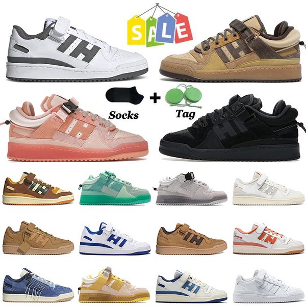 2022 with socks forum low platform sneakers running casual shoes mens women bad bunny buckle brown pink easter designer bright blue og sport, Black
2022 with socks forum low platform sneakers running casual shoes mens women bad bunny buckle brown pink easter designer bright blue og sport, Black