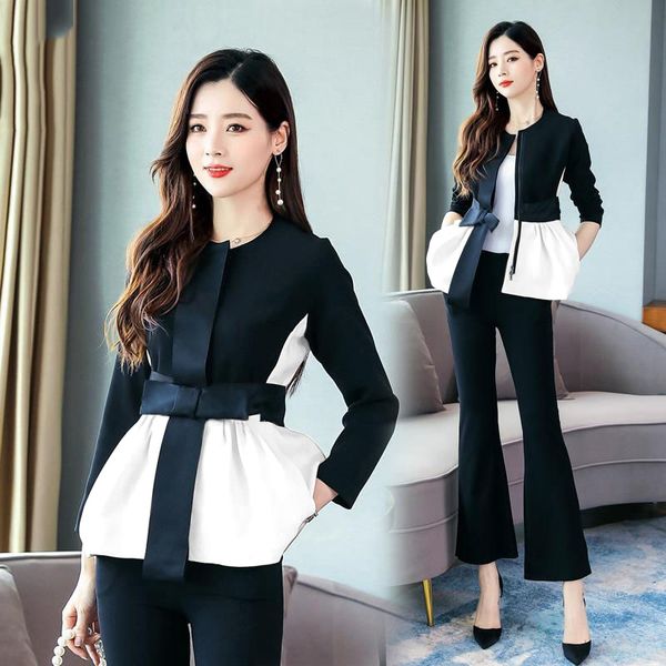 foreign style flared women's fashion trumpet set pants suit pants suit 2020 autumn dress new celebrity small fragrance leisure professi, Gray
foreign style flared women's fashion trumpet set pants suit pants suit 2020 autumn dress new celebrity small fragrance leisure professi, Gray