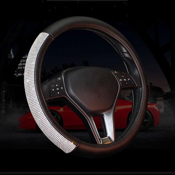 leather steering wheel cover ladycrystal rhinestones girls car steering-wheel covers for women diamond auto interior accessories
leather steering wheel cover ladycrystal rhinestones girls car steering-wheel covers for women diamond auto interior accessories