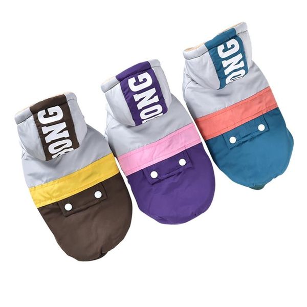 dog apparel puppy down jacket hoodies patched cotton padded winter thickening warm coat pet vest for small medium dogs
dog apparel puppy down jacket hoodies patched cotton padded winter thickening warm coat pet vest for small medium dogs