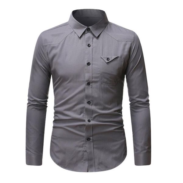 men's casual shirts fashion mens loose long sleeve pure turn-down collar solid color slim wild button #g35, White;black
men's casual shirts fashion mens loose long sleeve pure turn-down collar solid color slim wild button #g35, White;black