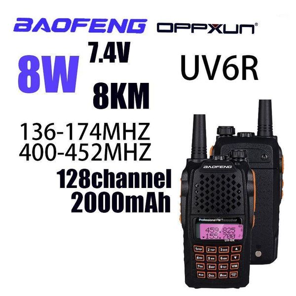 walkie talkie baofeng uv-6r 5w radio uhf vhf dual band uv 6r cb upgrade of uv-5r baofeng1
walkie talkie baofeng uv-6r 5w radio uhf vhf dual band uv 6r cb upgrade of uv-5r baofeng1