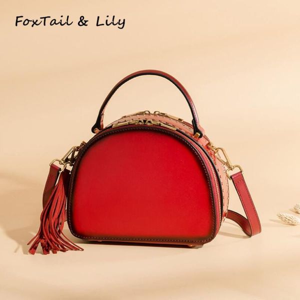 foxtail & lily lady vintage tassel rivet shoulder crossbody bag genuine leather luxury handbags women bags designer high quality
foxtail & lily lady vintage tassel rivet shoulder crossbody bag genuine leather luxury handbags women bags designer high quality
