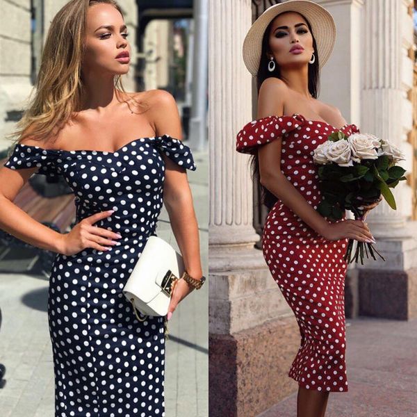 women's off shoulder summer dress dot printed bodycon evening party short dress summer beach dresses vestidos #t1g, Black;gray
women's off shoulder summer dress dot printed bodycon evening party short dress summer beach dresses vestidos #t1g, Black;gray