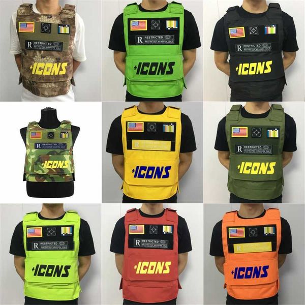 outdoor camouflage men clothes molle load jacket gear vest carrier tactical men training vest harnesses with pouches no06-208#192, Black;green
outdoor camouflage men clothes molle load jacket gear vest carrier tactical men training vest harnesses with pouches no06-208#192, Black;green