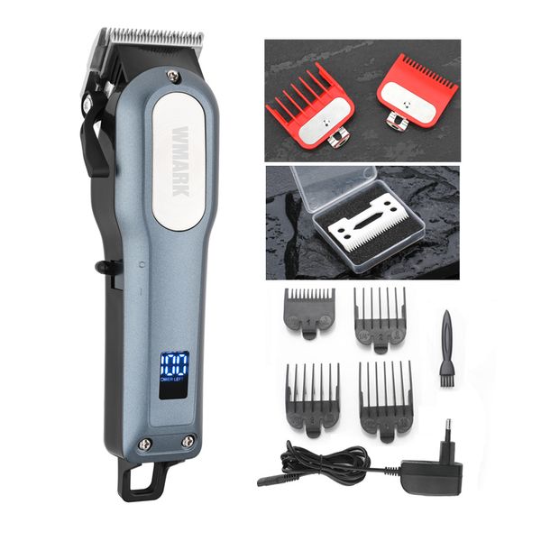 wmark cordless rechargeable hair cutter hair trimmer 2000mah lithium battery 6000-6500rm professional hair clipper with gift
wmark cordless rechargeable hair cutter hair trimmer 2000mah lithium battery 6000-6500rm professional hair clipper with gift