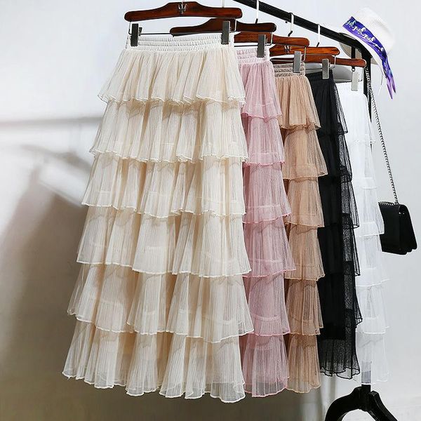 pleated mesh cake skirt half skirt autumn winter 2020 new multi-level high waist long fluffy gauze autumn summer, Black
pleated mesh cake skirt half skirt autumn winter 2020 new multi-level high waist long fluffy gauze autumn summer, Black