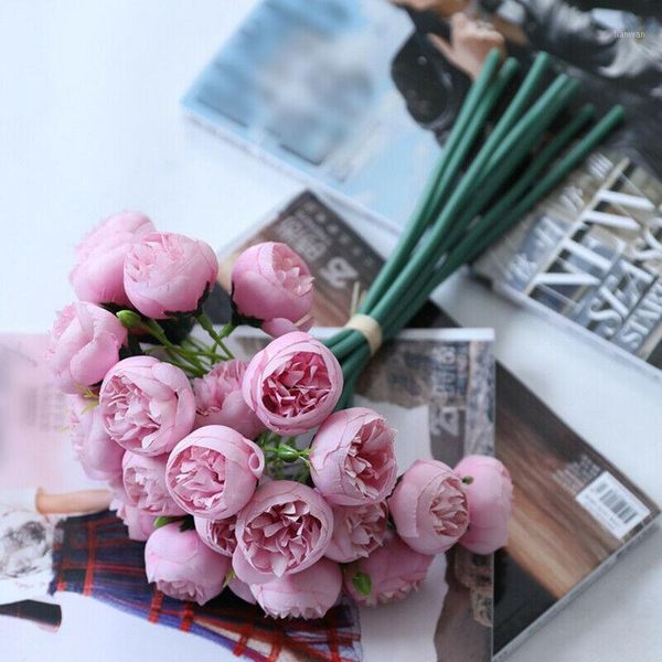 27 heads rose artificial flowers fake bouquet wedding home party decor prop fake plants for home decoration1
27 heads rose artificial flowers fake bouquet wedding home party decor prop fake plants for home decoration1