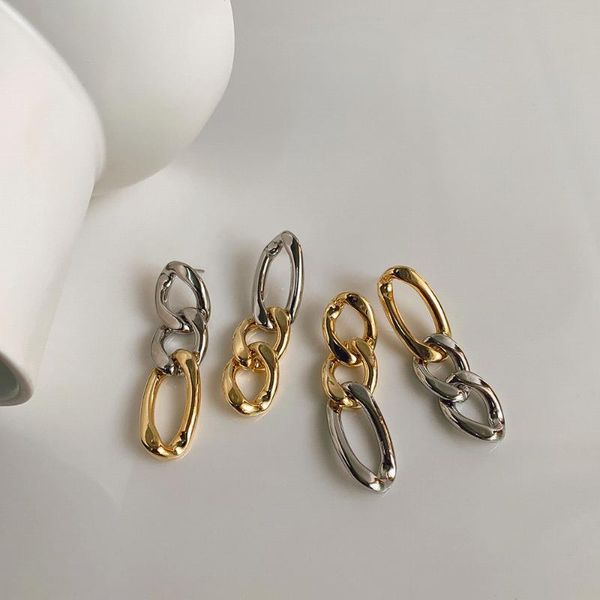 2021 New Korea Fashion Hit Color Asymmetric Metal Chain Geometric Long Dangle Drop Earrings For Women Fashion Jewelry, Silver
2021 New Korea Fashion Hit Color Asymmetric Metal Chain Geometric Long Dangle Drop Earrings For Women Fashion Jewelry, Silver