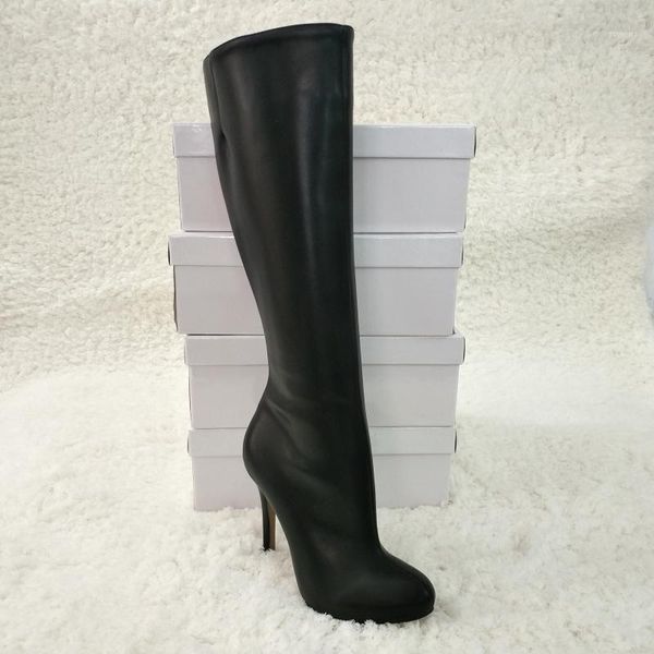 fashion women stiletto thin high heel knee-high boots round toe black pu evening party career lady office long boots 3cbt-b111
fashion women stiletto thin high heel knee-high boots round toe black pu evening party career lady office long boots 3cbt-b111