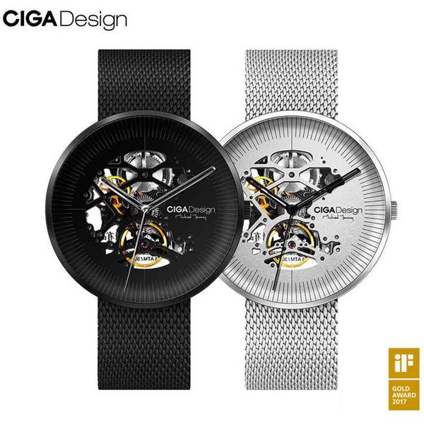 original ciga design my series men's smart watch clock automatic mechanical hollowed-out men wrist smartwatch, Slivery;brown
original ciga design my series men's smart watch clock automatic mechanical hollowed-out men wrist smartwatch, Slivery;brown