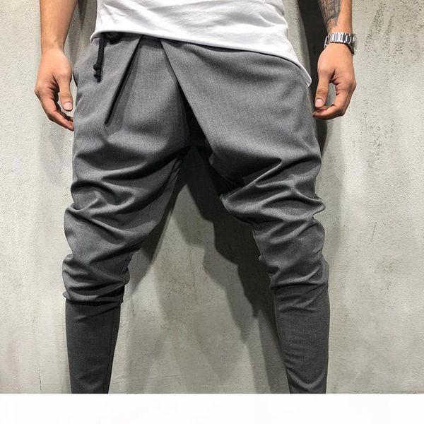 men long casual irregular pants gym slim trousers new solid running joggers gym drawstring sashes long sweatpants, Black
men long casual irregular pants gym slim trousers new solid running joggers gym drawstring sashes long sweatpants, Black