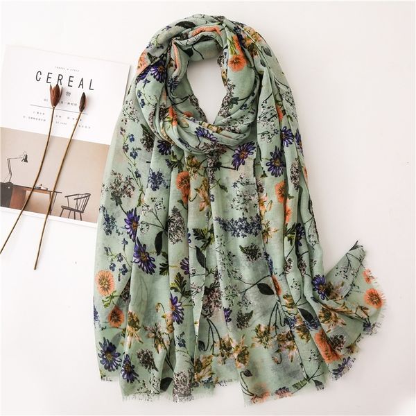 2019 brand women fashion natural floral scarf autumn winter viscose scarves lady pashmina shawl wraps bandana foulard 180*90cm t200407, Blue;gray
2019 brand women fashion natural floral scarf autumn winter viscose scarves lady pashmina shawl wraps bandana foulard 180*90cm t200407, Blue;gray