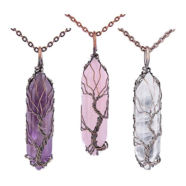10 pcs copper plated wire wrap irregular shape many colors quartz stone pendant link chain necklace antique jewelry, Silver
10 pcs copper plated wire wrap irregular shape many colors quartz stone pendant link chain necklace antique jewelry, Silver