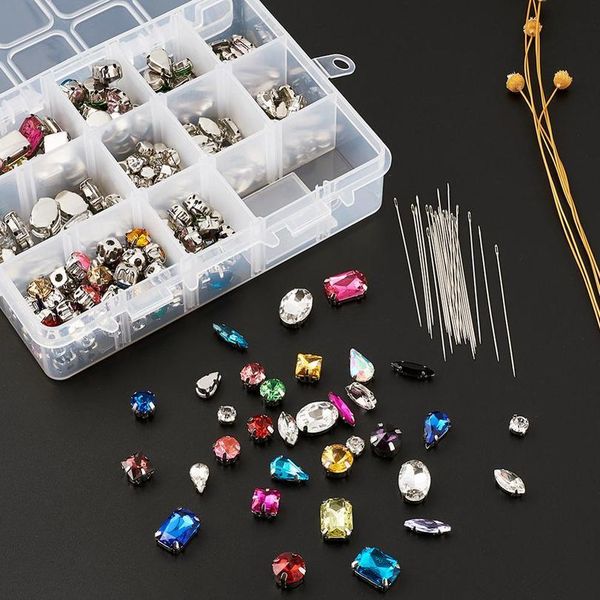 pandahall sew on glass rhinestone with brass prong settings garments accessoriess and iron sewing needles 26 jllnzq, Black;white
pandahall sew on glass rhinestone with brass prong settings garments accessoriess and iron sewing needles 26 jllnzq, Black;white
