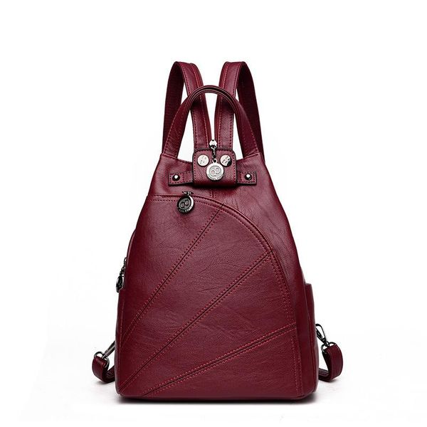 women's fashion embroidery line pu leather backpack wild soft leather anti-theft bag student outdoor travel leisure bag
women's fashion embroidery line pu leather backpack wild soft leather anti-theft bag student outdoor travel leisure bag