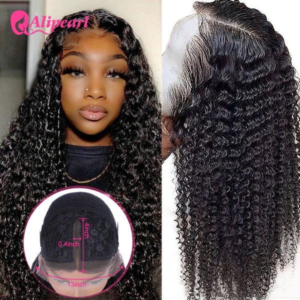 deep wave human hair wig t part lace wig brazilian middle part lace preplucked for woman 150% 180% density alipearl hair, Black;brown
deep wave human hair wig t part lace wig brazilian middle part lace preplucked for woman 150% 180% density alipearl hair, Black;brown