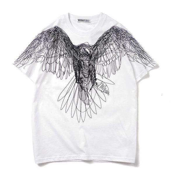 men 2021 new high line eagle bird hip shirts skate street cotton t-shirts kenye # n274 5on4, White;black
men 2021 new high line eagle bird hip shirts skate street cotton t-shirts kenye # n274 5on4, White;black