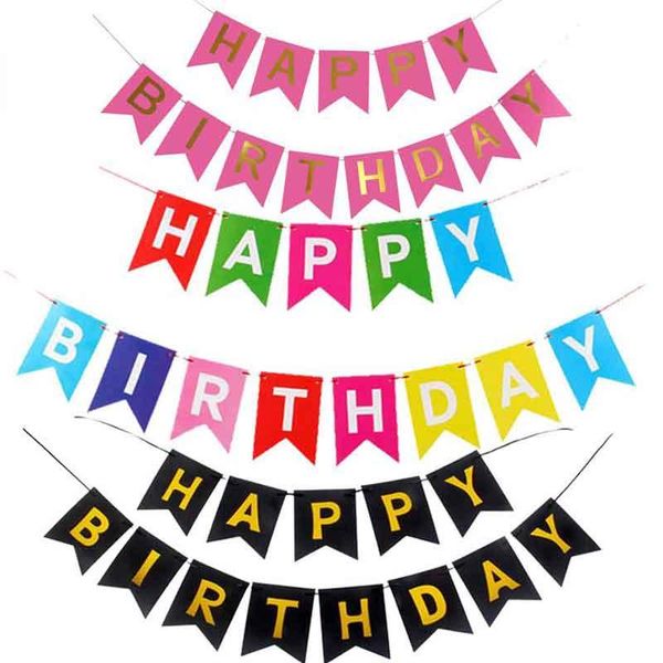 party decoration happy birthday paper banner bunting garland flags supplies rose gold boys girl baby shower kids
party decoration happy birthday paper banner bunting garland flags supplies rose gold boys girl baby shower kids