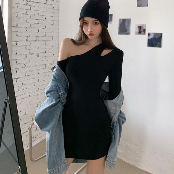 casual dresses women hollow out slim dress fashion slash neck autumn long sleeve, Black;gray
casual dresses women hollow out slim dress fashion slash neck autumn long sleeve, Black;gray