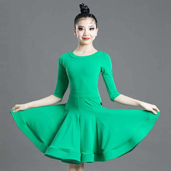 children latin dance ballroom dress standard competititon dance clothes girls costume professional dance dress green/purple 587, Black;red
children latin dance ballroom dress standard competititon dance clothes girls costume professional dance dress green/purple 587, Black;red
