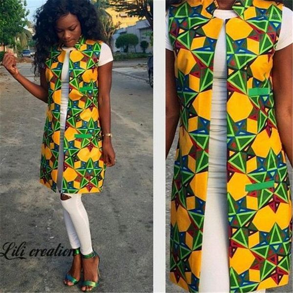 baibazin 2018 african fashion new european and american printing women's sleeveless long suit vest coat female1, Red
baibazin 2018 african fashion new european and american printing women's sleeveless long suit vest coat female1, Red