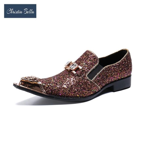 christia bella big size man business brown genuine leather shoes handmade pointed toe offfice shoes slip on party sequin, Black
christia bella big size man business brown genuine leather shoes handmade pointed toe offfice shoes slip on party sequin, Black