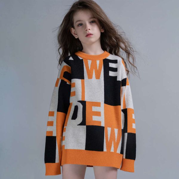 girls' patchwork round neck autumn 2020 new cuhk parent child british children's jacquard sweater, Blue
girls' patchwork round neck autumn 2020 new cuhk parent child british children's jacquard sweater, Blue