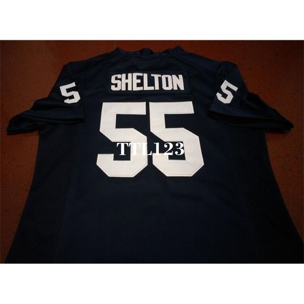 3740 #55 antonio shelton white navy penn state nittany lion alumni college jersey or custom any name or number jersey, Black
3740 #55 antonio shelton white navy penn state nittany lion alumni college jersey or custom any name or number jersey, Black