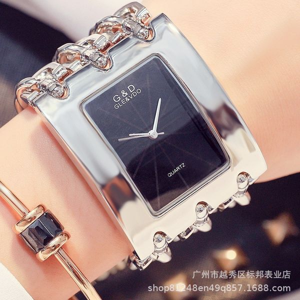 beauty & d gaishideng foreign trade cross-border three-chain (large) quartz watch womens watch factory direct sales wristwatches, Silver
beauty & d gaishideng foreign trade cross-border three-chain (large) quartz watch womens watch factory direct sales wristwatches, Silver