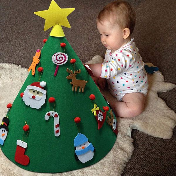 gift handmade diy creative felt room decoration children's home christmas tree window layout
gift handmade diy creative felt room decoration children's home christmas tree window layout