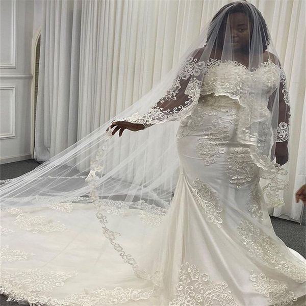 real image luxury mermaid wedding dresses crystal appliqued lace beads bridal gowns arabic african court train custom made vestidos de novia, White
real image luxury mermaid wedding dresses crystal appliqued lace beads bridal gowns arabic african court train custom made vestidos de novia, White