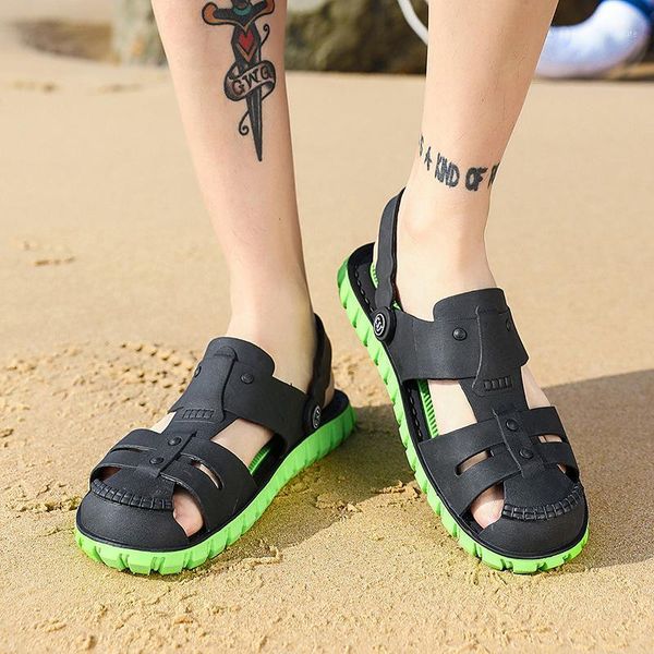 2020 men sandals summer breathable men shoes beach sandals man outdoor casual hole shoes sneakers 40-45 zapatos de hombre1, Black
2020 men sandals summer breathable men shoes beach sandals man outdoor casual hole shoes sneakers 40-45 zapatos de hombre1, Black