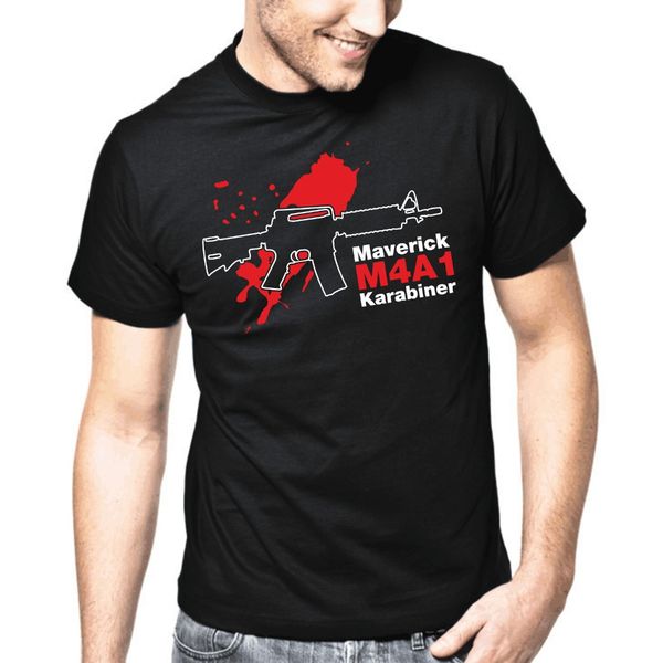 sport men's summer t shirt 2019 o-neck hipster t-shirts maverick m4a1 karabiner ego shooter gamer nerd geek funny casual
sport men's summer t shirt 2019 o-neck hipster t-shirts maverick m4a1 karabiner ego shooter gamer nerd geek funny casual