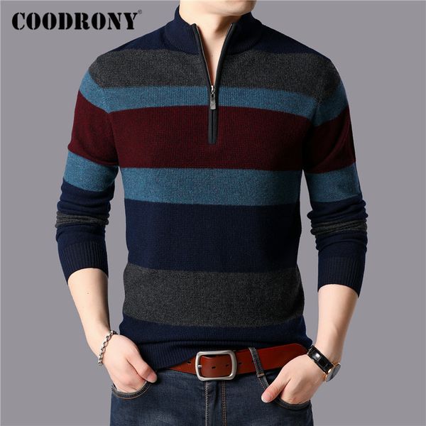 coodrony марка свитер мужчины толстой теплый зимние молнии водолазка свитер 100% merino wool pullover men cashmere прицепных homme 93033, White;black
coodrony марка свитер мужчины толстой теплый зимние молнии водолазка свитер 100% merino wool pullover men cashmere прицепных homme 93033, White;black