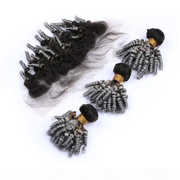grey human hair weaves with lace frontal closure gray funmi hair loose wave wavy hair extensions with 13x4 full frontals, Black;brown
grey human hair weaves with lace frontal closure gray funmi hair loose wave wavy hair extensions with 13x4 full frontals, Black;brown