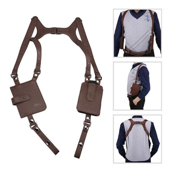 portable brown leather underarm wallet anti-theft hidden holster for phone men secret agent double shoulder wallet bag case1
portable brown leather underarm wallet anti-theft hidden holster for phone men secret agent double shoulder wallet bag case1