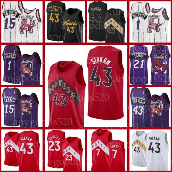 toronto raptors basketball jersey pascal vince siakam carter tracy kyle mcgrady lowry marcus fred camby vanvleet jersey leonard, Black;red
toronto raptors basketball jersey pascal vince siakam carter tracy kyle mcgrady lowry marcus fred camby vanvleet jersey leonard, Black;red