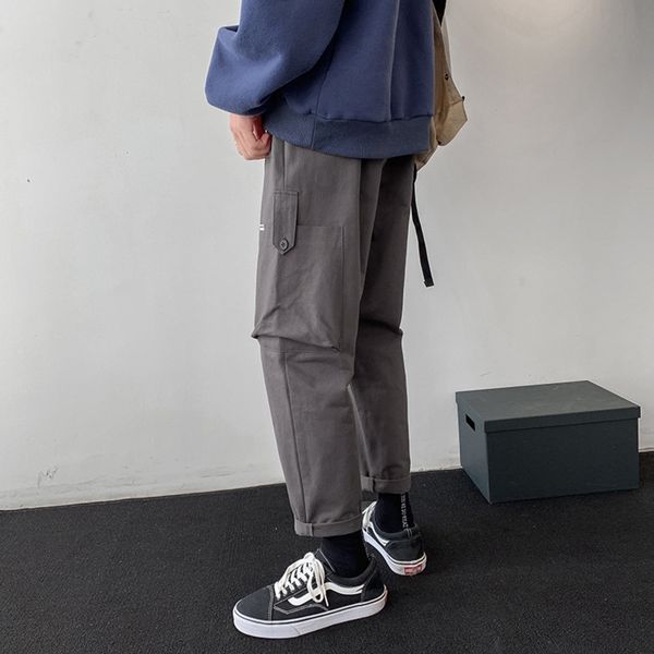 cqhsj overalls casual autumn loose new pants pants cotton straight tube overalls men's trendy ins men's sports casual lnsjw, Blue
cqhsj overalls casual autumn loose new pants pants cotton straight tube overalls men's trendy ins men's sports casual lnsjw, Blue