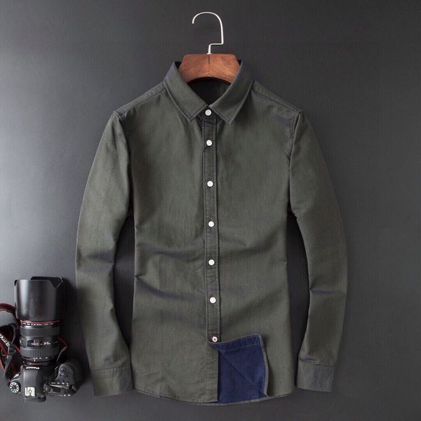 2021 real picture 100% cotton male shirts long sleeve men shirt b0ss brand clothing camisa social masculina casual chemise, White;black
2021 real picture 100% cotton male shirts long sleeve men shirt b0ss brand clothing camisa social masculina casual chemise, White;black
