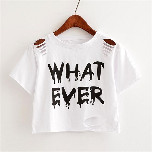 artguy new t shirt women crop harajuk crew neck short sleeve what ever printed t-shirts summer for girls1, White
artguy new t shirt women crop harajuk crew neck short sleeve what ever printed t-shirts summer for girls1, White